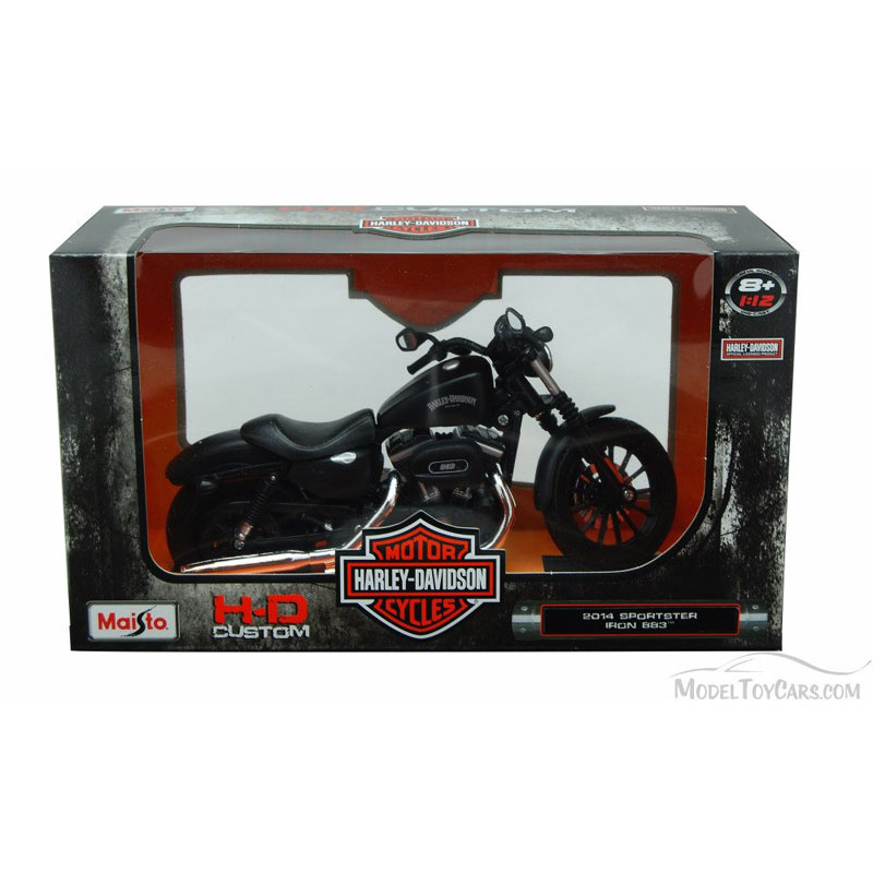 Maisto Μηχανή 1:12 2014 Harley‑Davidson Sportster Iron 883 32326