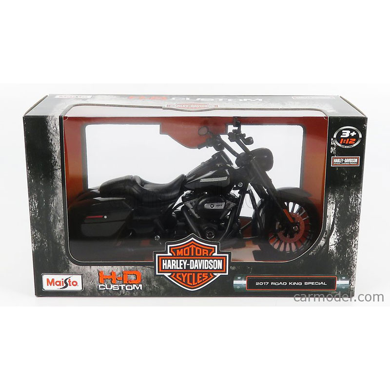 Maisto Μηχανή 1:12 Harley Davidson 2017 Road King Special 32336