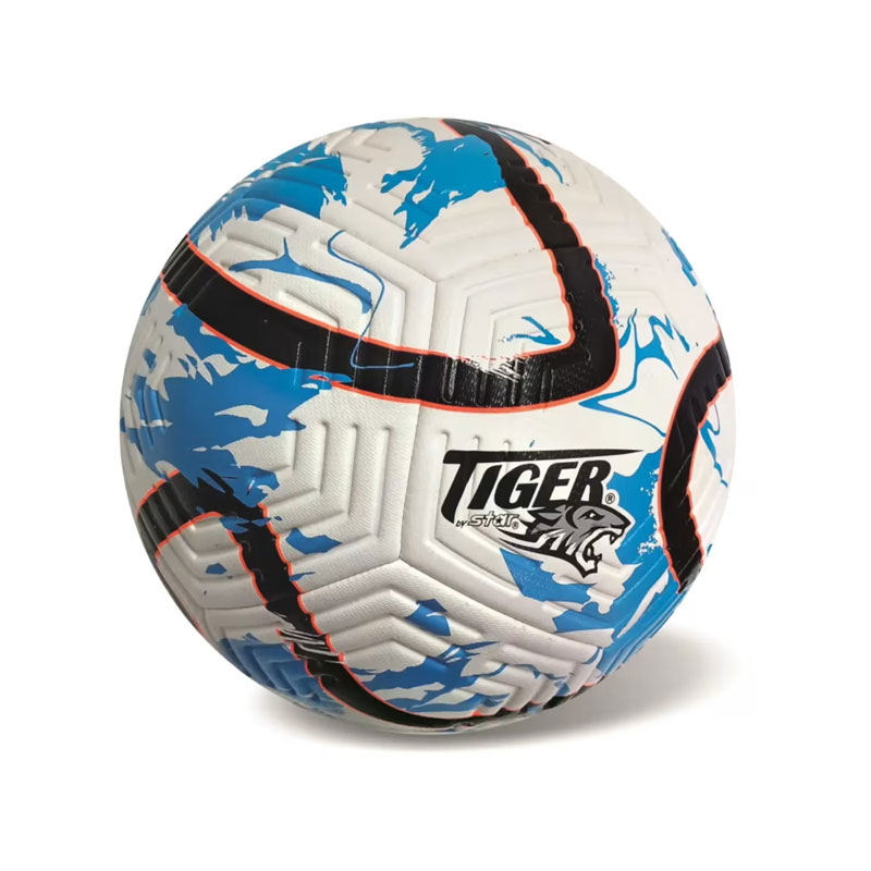 StarToys Μπάλα Ποδοσφαίρου Club Line Fluo Άσπρο Μπλε Size 5 35-897