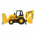 Nikko Rhino Constraction Mega Fleet Backhoe 30cm 2 σε 1 30274