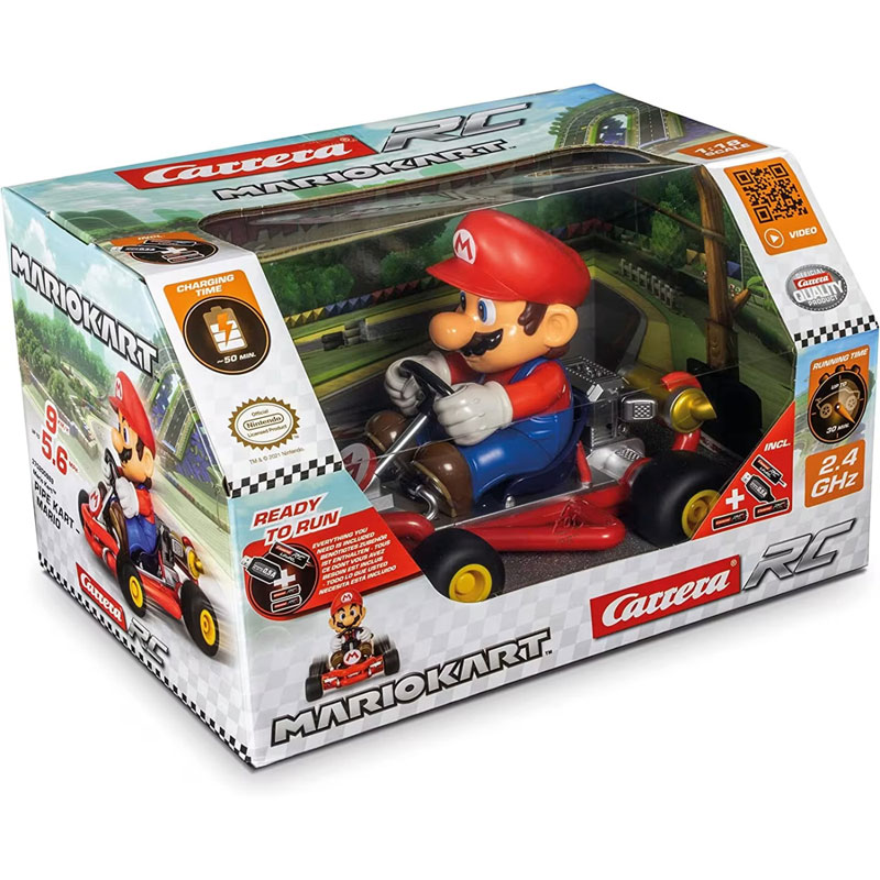 Carrera CAT R/C 2,4GHz Mario Kart Pipe Kart Τηλεκατευθυνόμενο 370200989