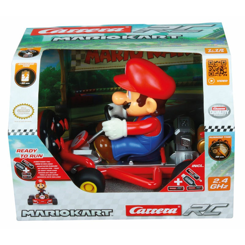 Carrera CAT R/C 2,4GHz Mario Kart Pipe Kart, Mario Τηλεκατευθυνόμενο 370200989P
