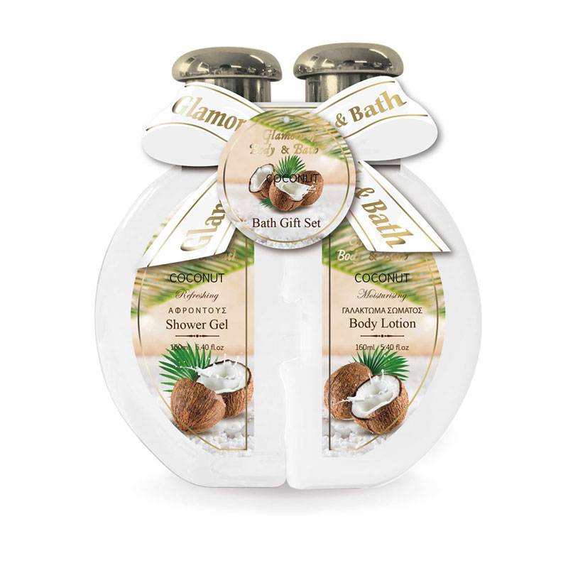 Glamorous Women's Body & Bath Σετ Δώρου Coconut  41-121