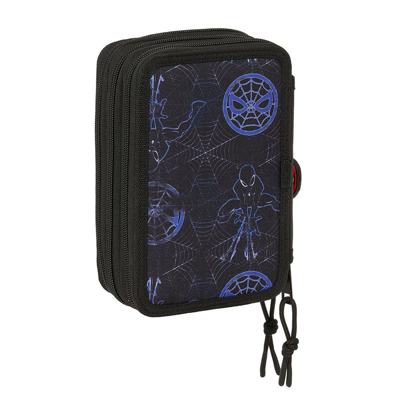 Safta Τριπλή Κασετίνα Γεμάτη 36pcs Spider-man Attack 412543857
