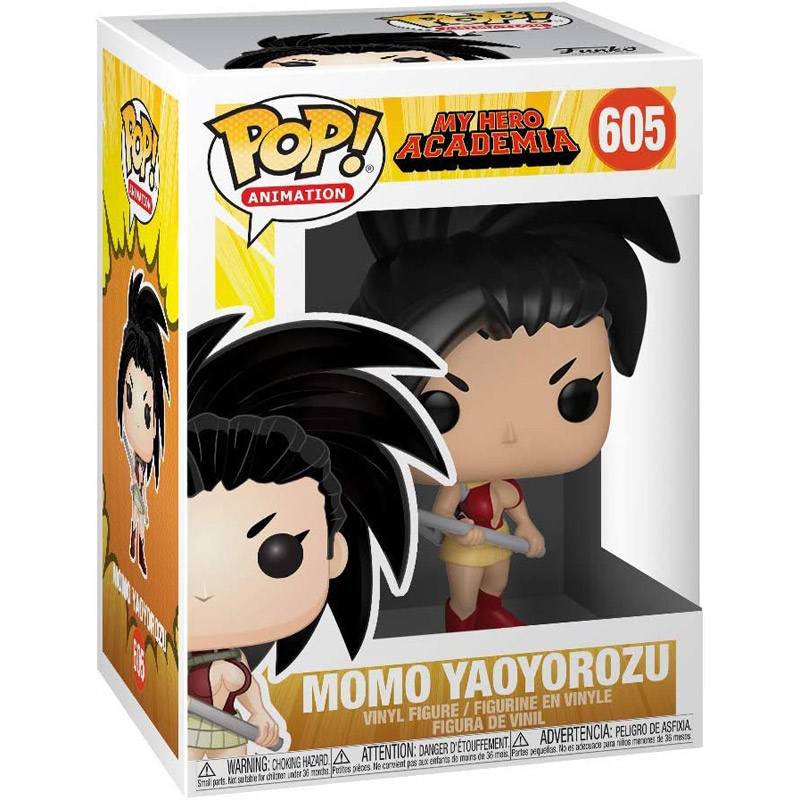 Funko Pop! Animation: My Hero Academia S3 – Momo Yaoyorozu #605 Vinyl Figure