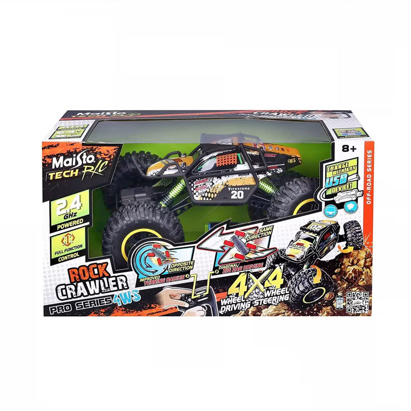 Maisto Tech RC Off-Road Rock Crawler Pro Series 4WS (Usb Ver.) 2.4 Ghz 81334