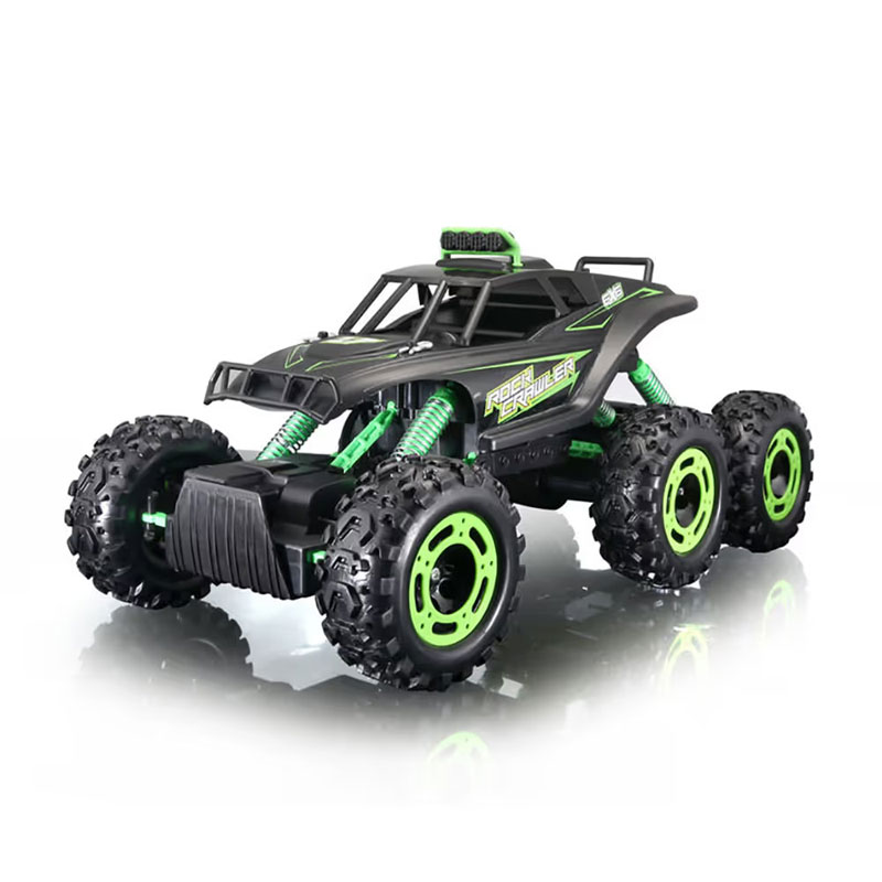 Maisto Tech Τηλεκατευθυνόμενα RC Rock Crawler 6X6 2.4Ghz Matte Black 49-82745