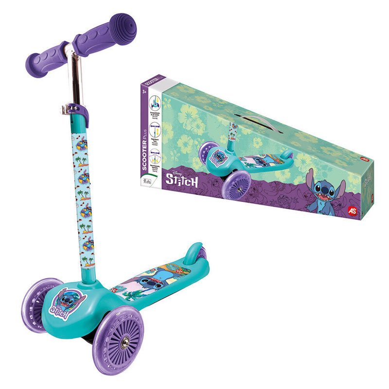 Λαμπάδα AS Company Πατίνι Scooter Plus Με 3 Ρόδες Disney Stitch 5004-50274