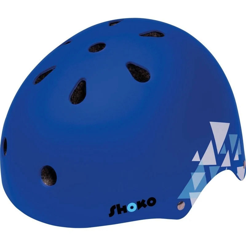 Shoko Παιδικό Κράνος για Πατίνι με Φως Ocean Blue Medium (51-54cm) 5004-50534