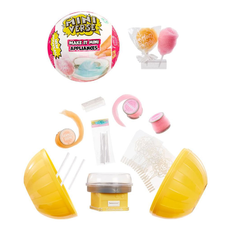 MGA Entertainment Miniverse™ - Make It Mini Appliances S2 Μίνι Μηχανή Μαλλί της Γριάς