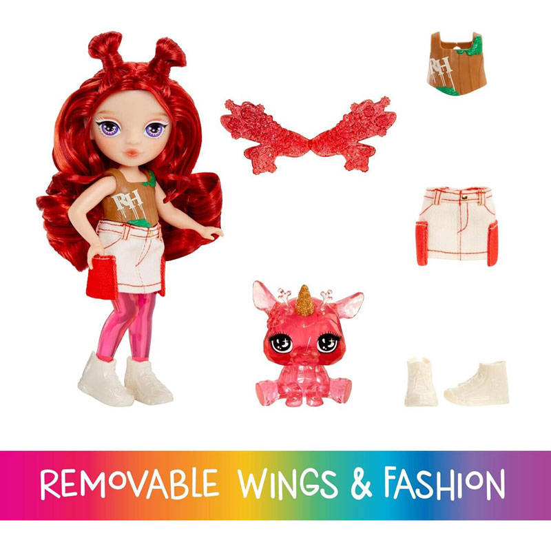 MGA Entertainment Rainbow High Littles Fantasy Dolls Νεράιδες Apple Anderson 14cm