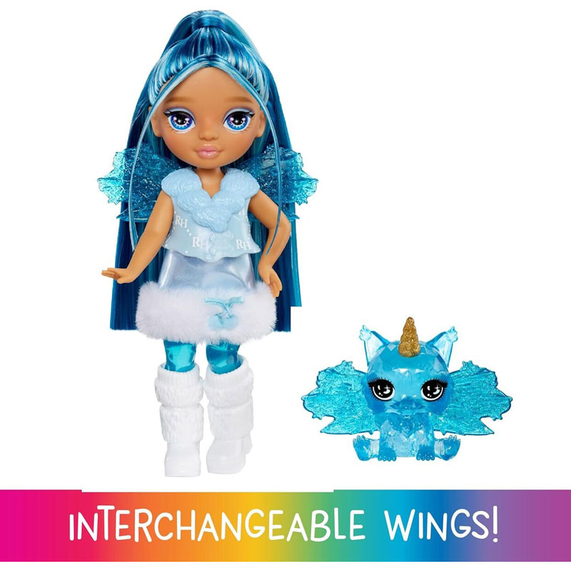 MGA Entertainment Rainbow High Littles Fantasy Dolls Νεράιδες Sapphire Bradshaw 14cm