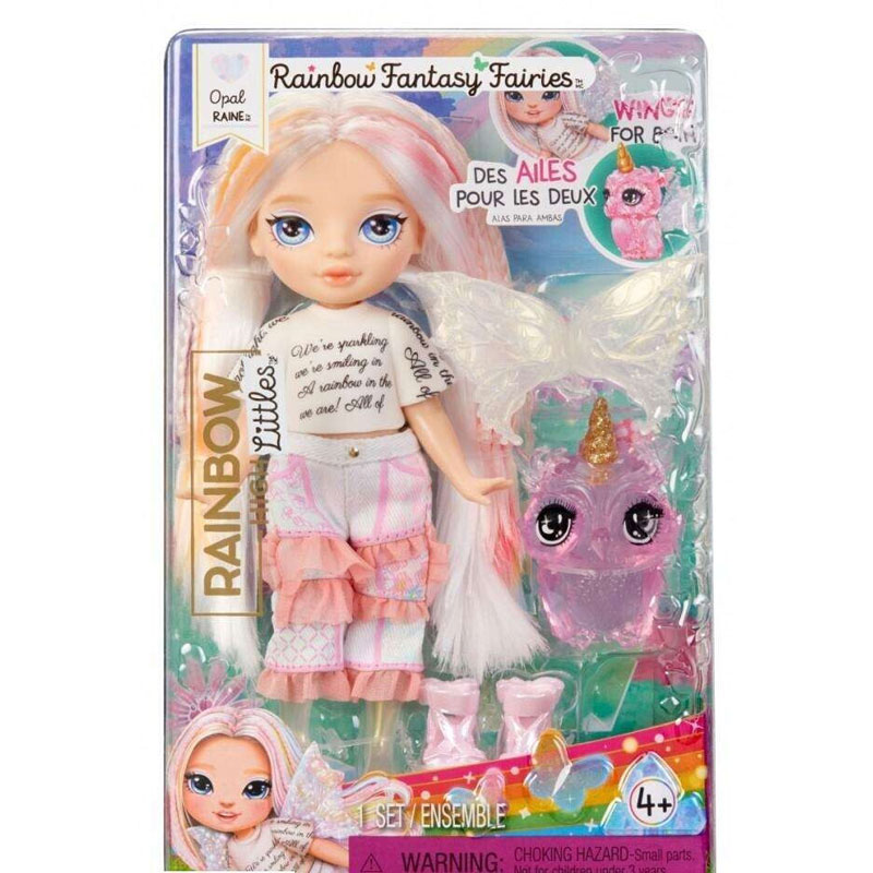 MGA Entertainment Rainbow High Littles Fantasy Dolls Νεράιδες Opal Raine 14cm