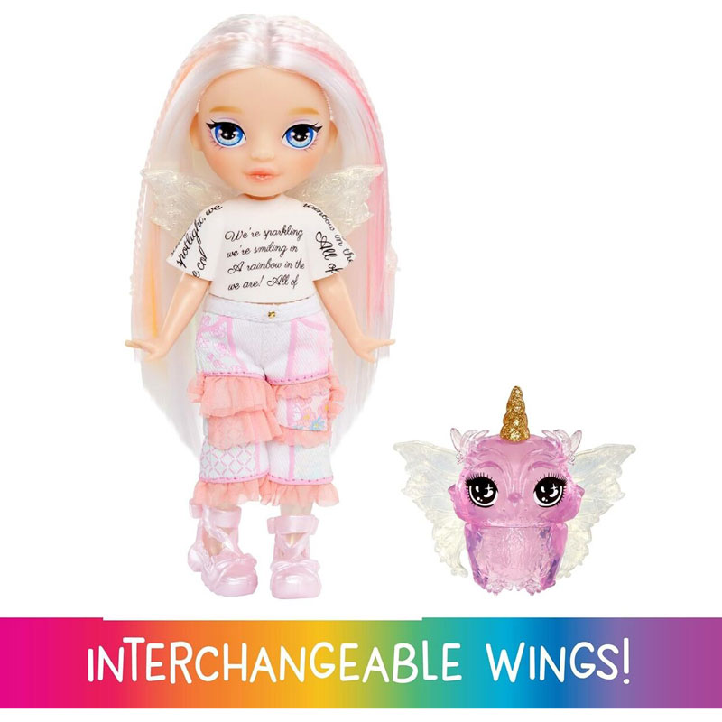 MGA Entertainment Rainbow High Littles Fantasy Dolls Νεράιδες Opal Raine 14cm