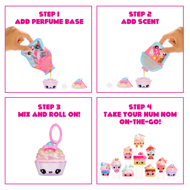 MGA Entertainment Yummiland Num Noms Body Scent Αρωματικά Ρόλλερ Series 2 - Σχέδια 546689-EUC