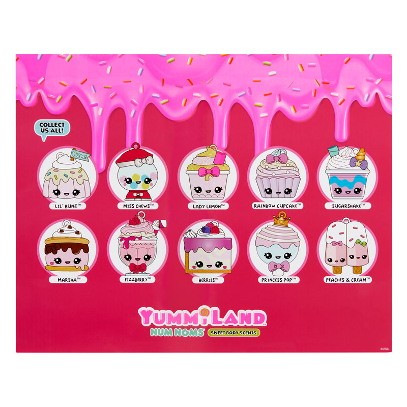 MGA Entertainment Yummiland Num Noms Body Scent Αρωματικά Ρόλλερ Series 2 - Σχέδια 546689-EUC