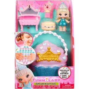 MGA Entertainment Yummiland Beauty Bag Playset & Lip Gloss Doll Cupcake