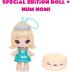 MGA Entertainment Yummiland Beauty Bag Playset & Lip Gloss Doll Cupcake