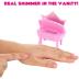 MGA Entertainment Yummiland Beauty Bag Playset & Lip Gloss Doll Cupcake