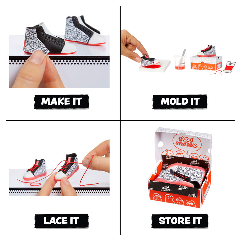 MGA Entertainment Miniverse™ - Make It Mini Sneakers 546955-EUC