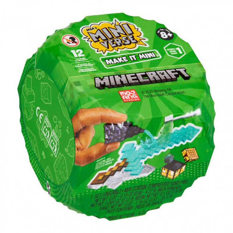 MGA Entertainment Miniverse - Make It MiniBack Minecraft - Σχέδια 557272-EUC