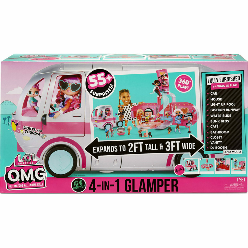 MGA L.O.L. Surprise OMG Glamper 60εκ. 576730EUC