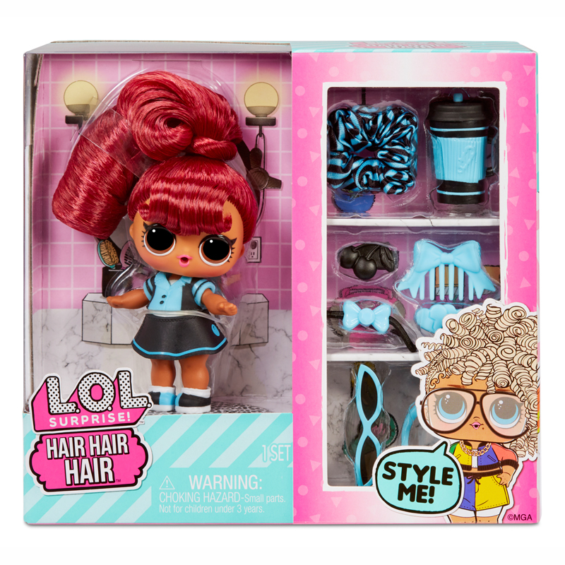 MGA L.O.L. Surprise Hair Hair Hair Κούκλα Σειρά 1 F Pins