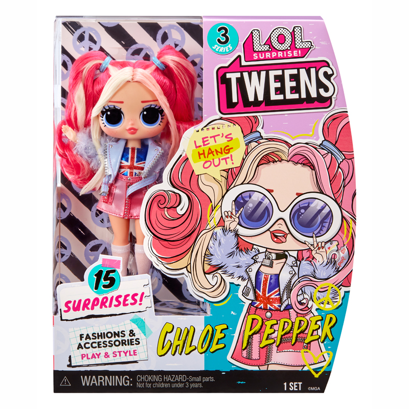 MGA L.O.L. Surprise Tweens S3 Κούκλα Chloe Pepper 15cm 584056EUC