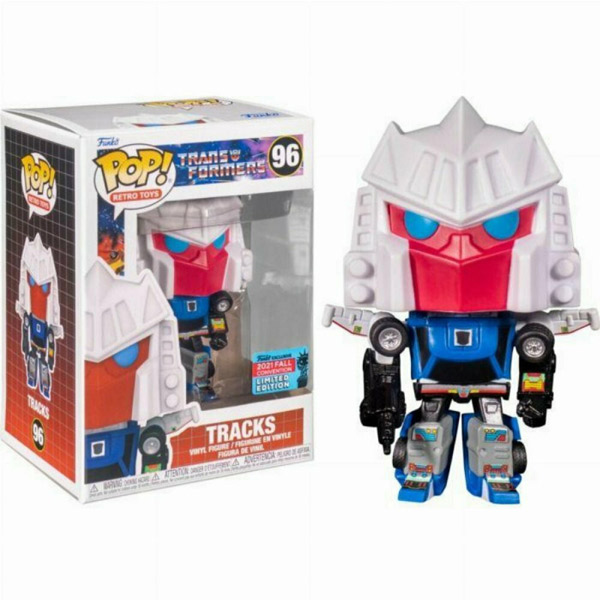 Funko Pop! Retro Toys: Transformers - Tracks (Convention Special Edition) #96 Vinyl Figure