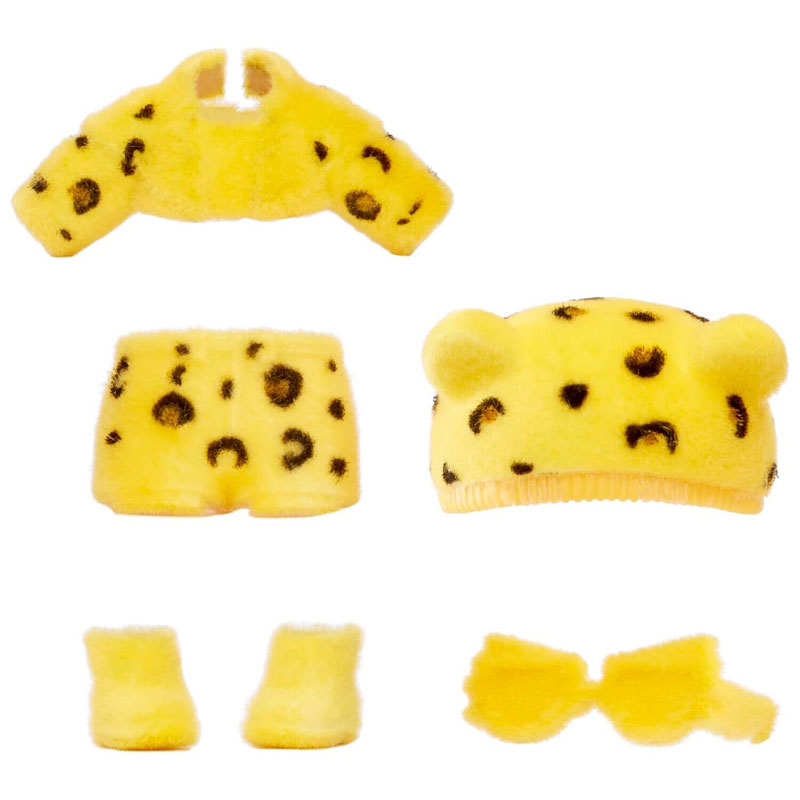 MGA Na! Na! Na! Fuzzy Surprise Series 1 Jenny Jaguar Girl 591900EUC