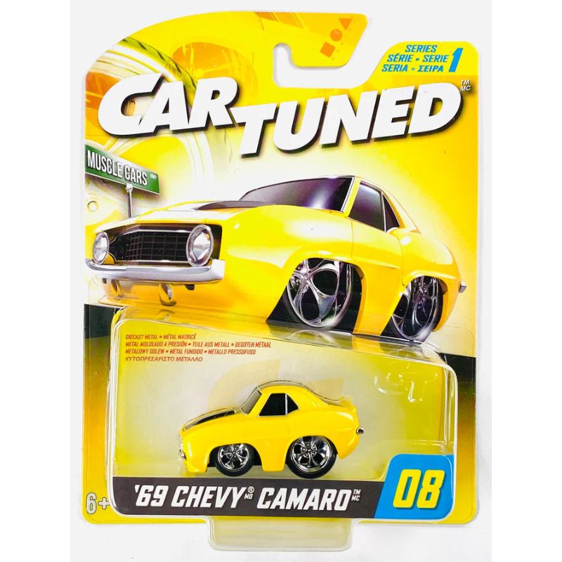 MGA Entertainment CarTuned 1:64 S1 69' Chevy Camaro 08 593942-X1EUC