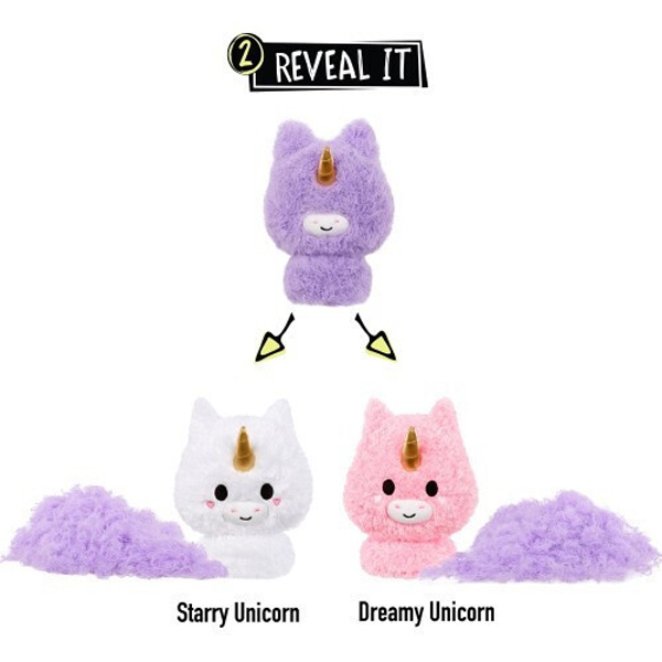MGA Entertainment Fluffie Stuffiez Small Plush Σειρά 1 Unicorn