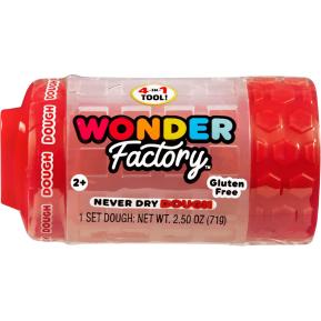 MGA Entertainment Wonder Factory Wonder Factory Never Dry Single Πλαστελίνη Κόκκινο