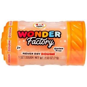 MGA Entertainment Wonder Factory Wonder Factory Never Dry Single Πλαστελίνη Πορτοκαλί