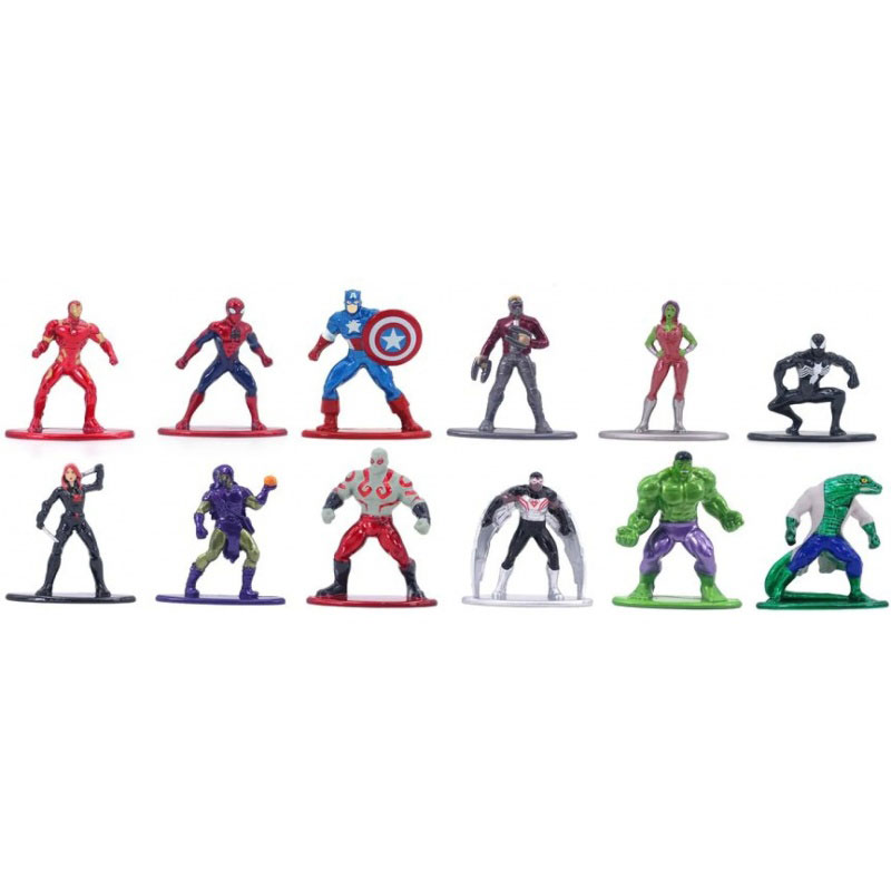 Jada Marvel Nano Metalfigs Blind Pack Mini Figures 4 cm - Σχέδια 605102/253221016