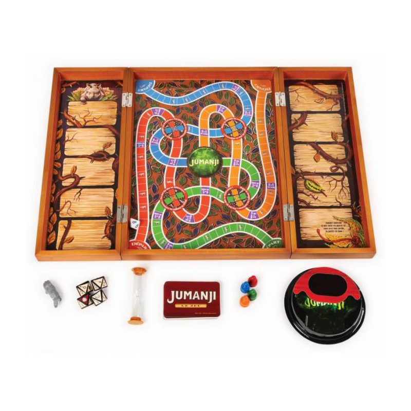 Spin Master Jumanji Επιτραπέζιο Σε Ξύλινη Συσκευασία Ελληνική Έκδοση 6059740
