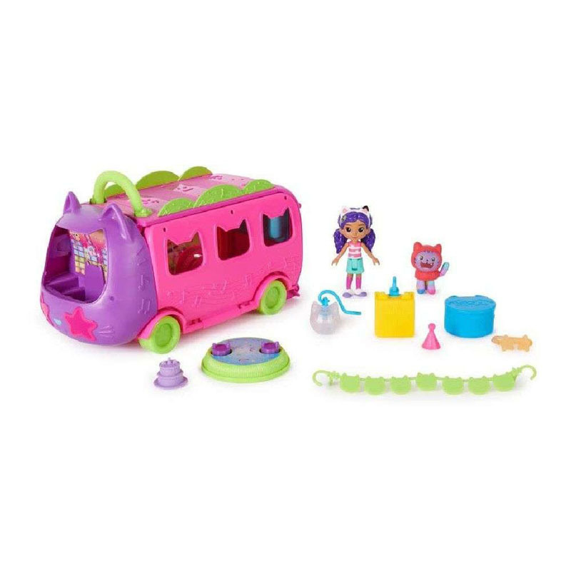 Spin Master Gabby's Dollhouse Purrfect Party Bus Λεωφορείο της Gabby 6068015