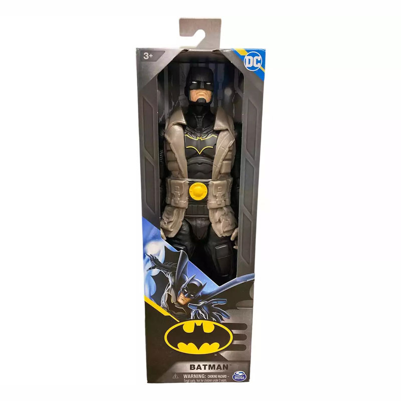 Spin Master Batman Φιγούρα Δράσης 30cm Βlack Armour με καφέ γιλέκο 6069258