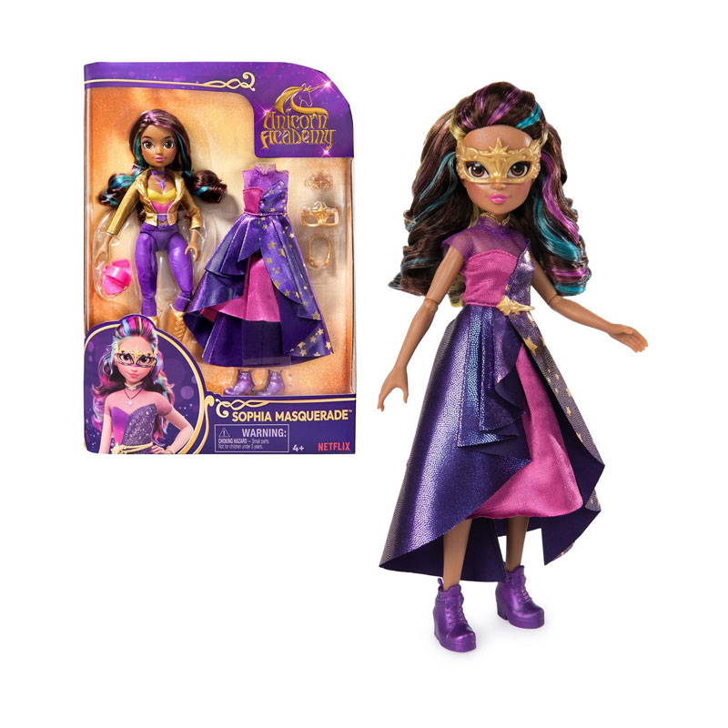 Spin Master Unicorn Academy Fashion Doll 24cm - Sophia Masquerade 6069399