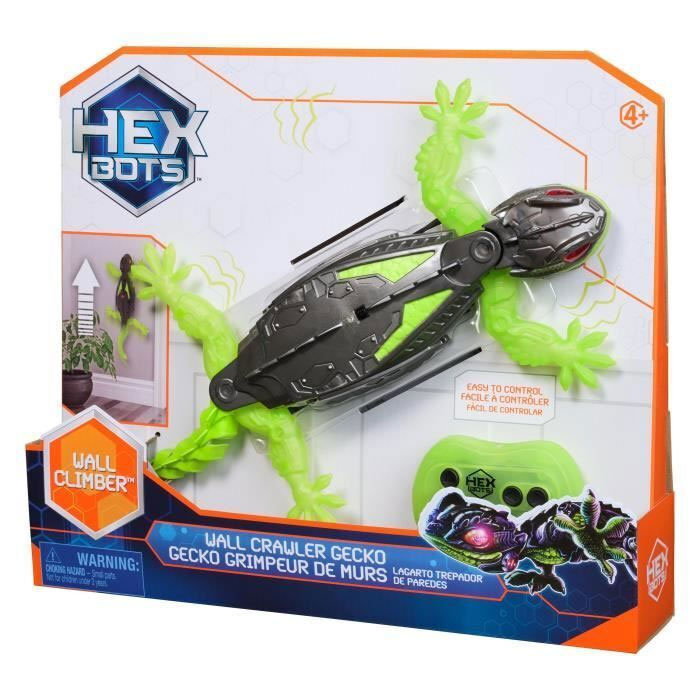 Spin Master Hex Bots Interactive Wall Crawler Gecko RC 6070281