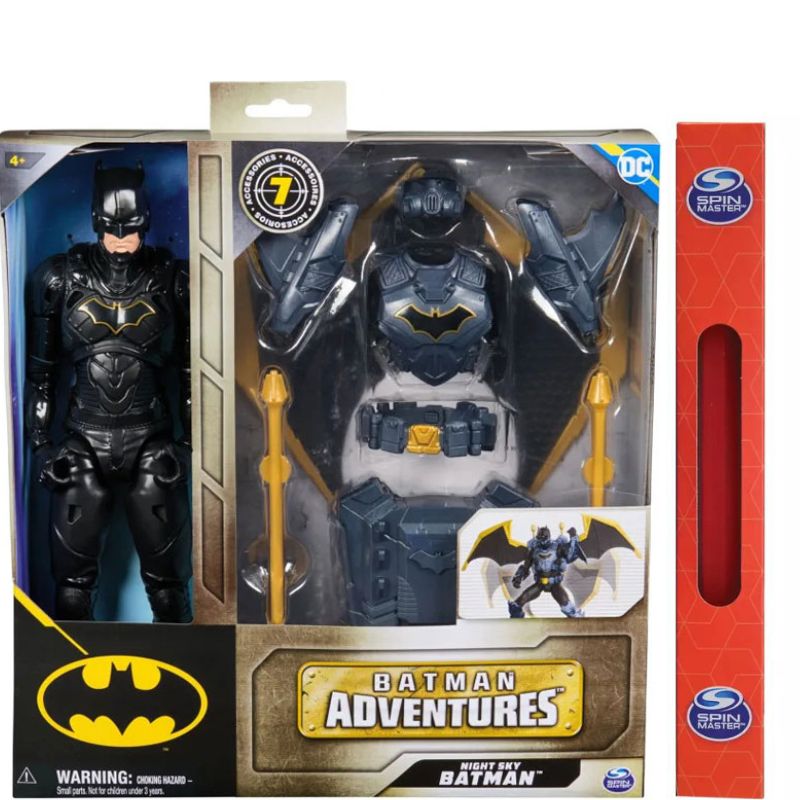 Λαμπάδα Spin Master Batman Adventures Φιγούρα Night Sky Με Αξεσουάρ 30cm