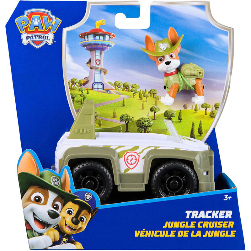 Spin Master Paw Patrol Tracker - Jungle Cruiser Vehicle 6071224