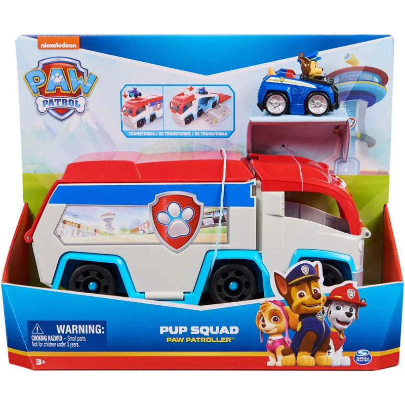 Spin Master Paw Patrol Pup Squad Πούλμαν 6071544