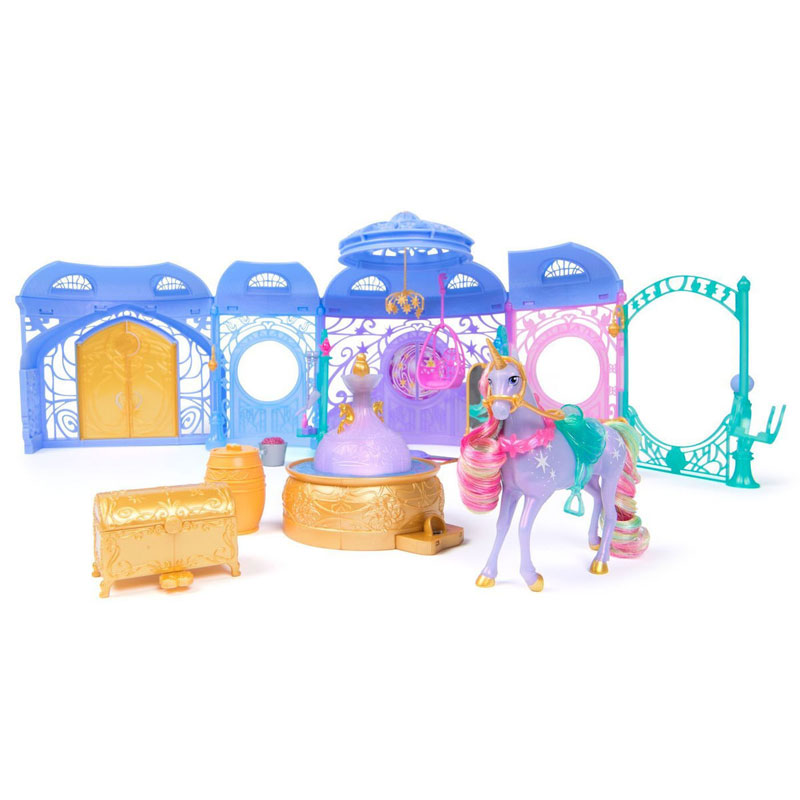 Spin Master Unicorn Academy Σετ Παιχνιδιού Στάβλος με Φιγούρα Wildstar 12cm & Αξεσουάρ 6072449