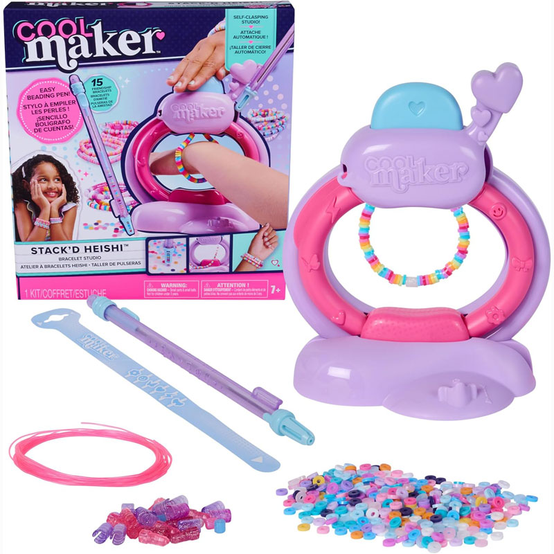 Spin Master Cool Maker Stack'd Heishi Bracelet Studio 6072592