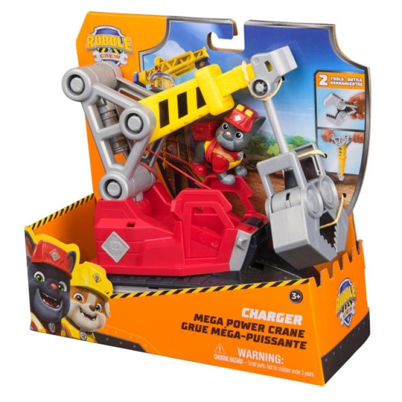 Spin Master Paw Patrol Rubble & Crew Όχημα Εργαλείων Του Charger 6073295