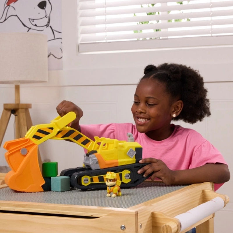 Spin Master Paw Patrol Rubble & Crew Μεγάλο Όχημα Κατασκευών Του Ραμπλ 6073297