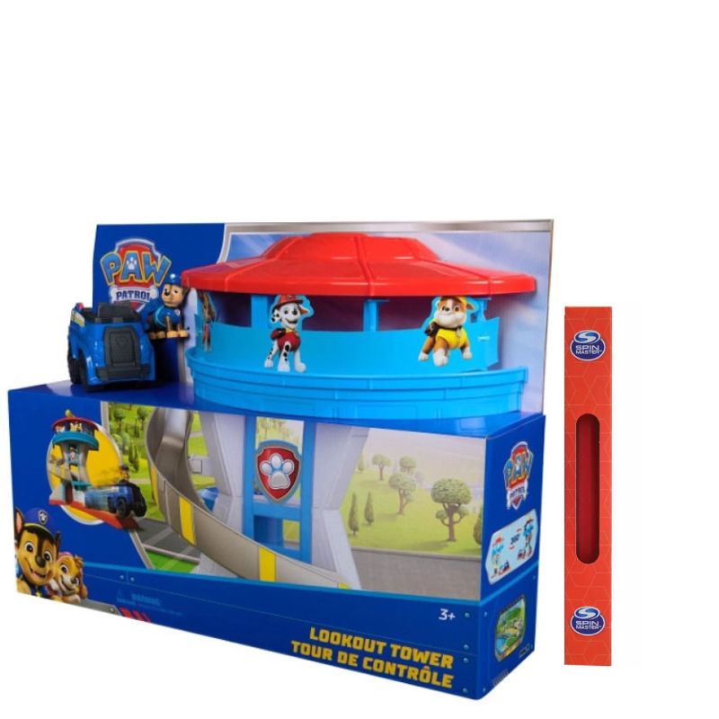 Λαμπάδα Spin Master Paw Patrol Core Lookout Tower Πύργος Αποστολών