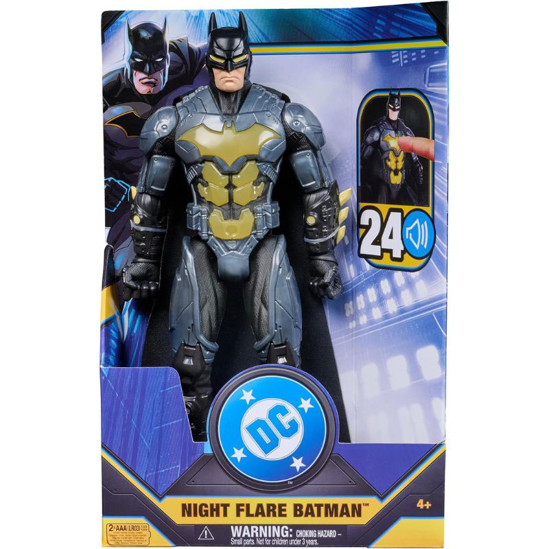 Spin Master DC Φιγούρα Δράσης Batman - Night Flare Batman Lights And Sounds 30cm 6073931