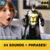 Spin Master DC Φιγούρα Δράσης Batman - Night Flare Batman Lights And Sounds 30cm 6073931